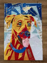 Ribbon Paint-by-Number Kit | Turn Your Show Ribbons into Equestrian & Dog Sport Artwork