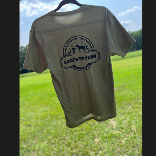 Equestrymen T-Shirt | Gift for Horse Show Dads, Husbands & Support Crew