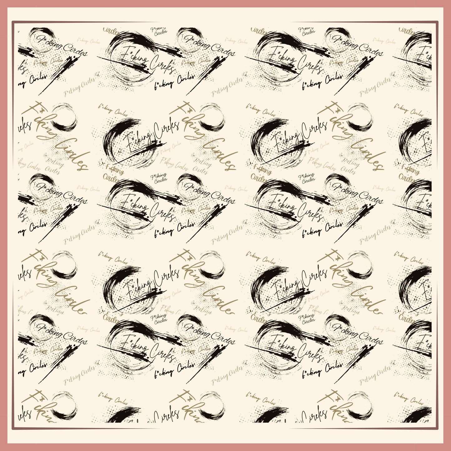 36" x 36" Silk Wild Rag Scarf | Horse Lover Fashion Accessory