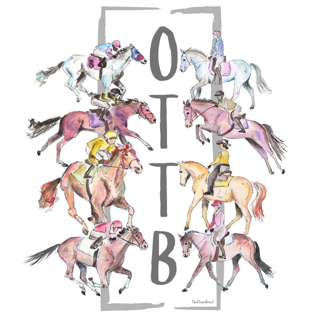 The Clever Beast-Dumpster Fire Dressage Vinyl Sticker | Literary Horse Lover Decal