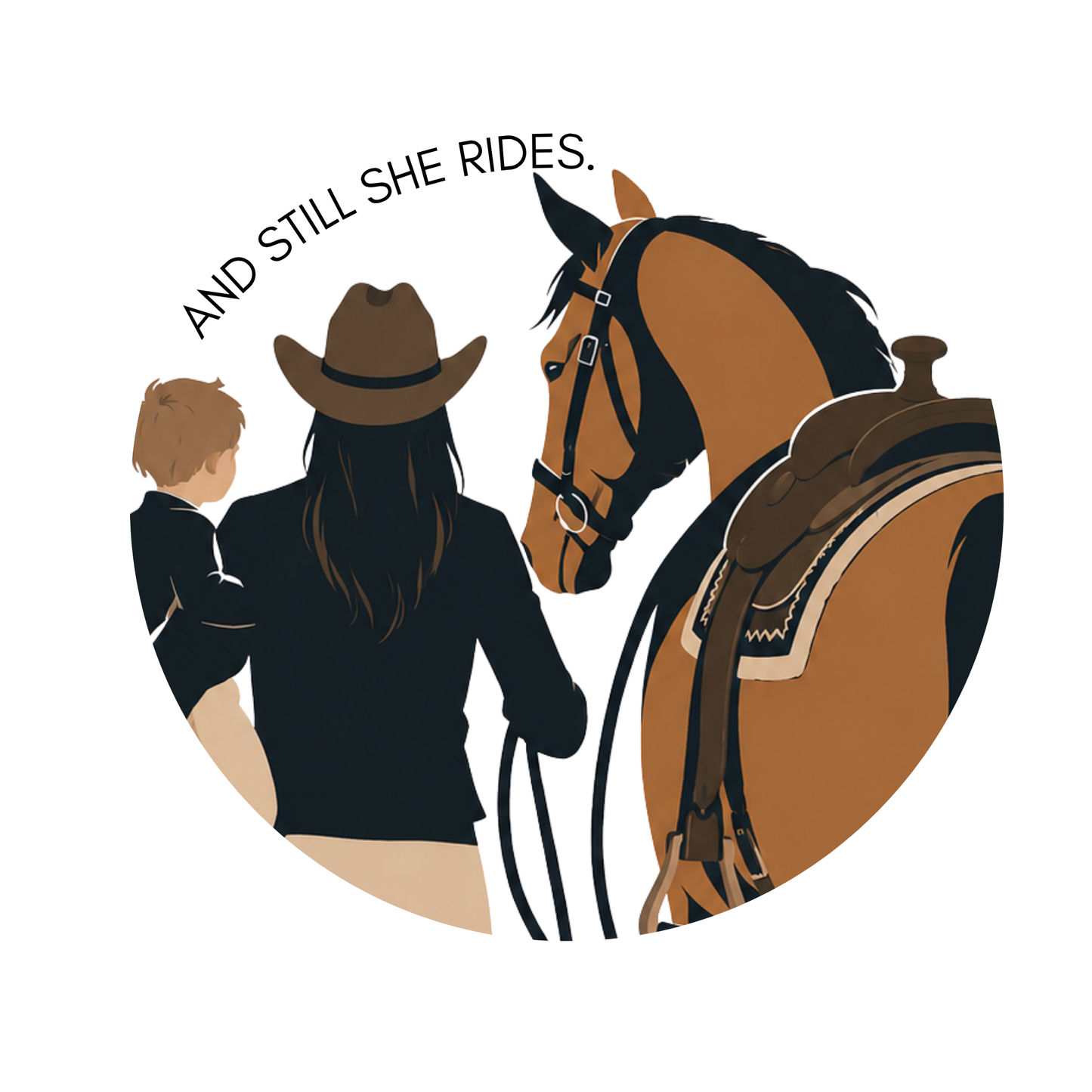 Horse Mom Sticker | Equestrian Mom Vinyl Sticker | Funny Horse Mom Gift | Horse Lover Sticker | Equestrian Gift for Mom