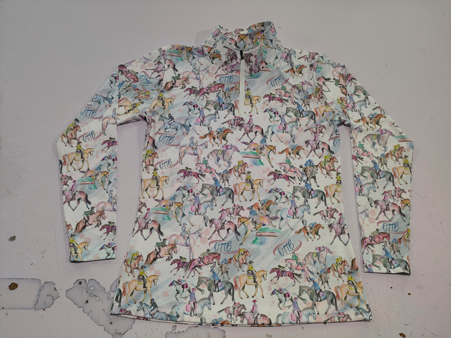 PRE-ORDER - OTTB Sun Shirt | Off Track Thoroughbred Performance Shirt | Horse Lover Apparel
