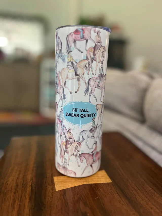 20 oz Insulated Tumblers | Horse Lover, OTTB, Dog Sport & Funny Equestrian Designs
