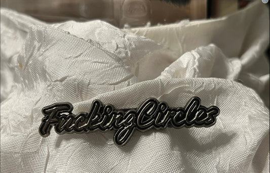 F*cking Circles Stock Pin ORIGINAL | Funny Dressage Stock Tie Pin | Equestrian Show Jewelry