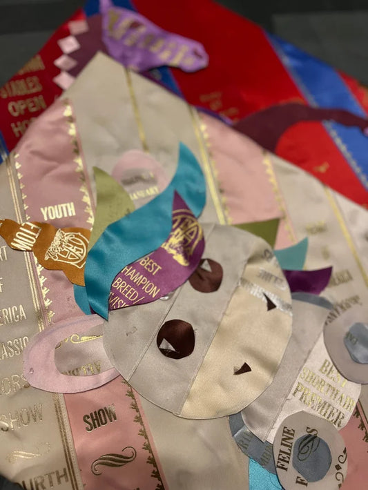 Ribbon Paint-by-Number Kit | Turn Your Show Ribbons into Equestrian & Dog Sport Artwork