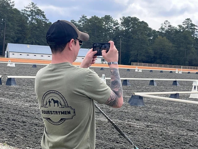 Equestrymen T-Shirt | Gift for Horse Show Dads, Husbands & Support Crew