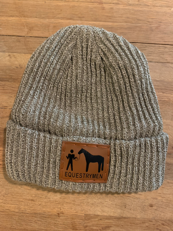 Equestrymen Beanie | Horse Show Winter Hat | Gift for Horse Husbands