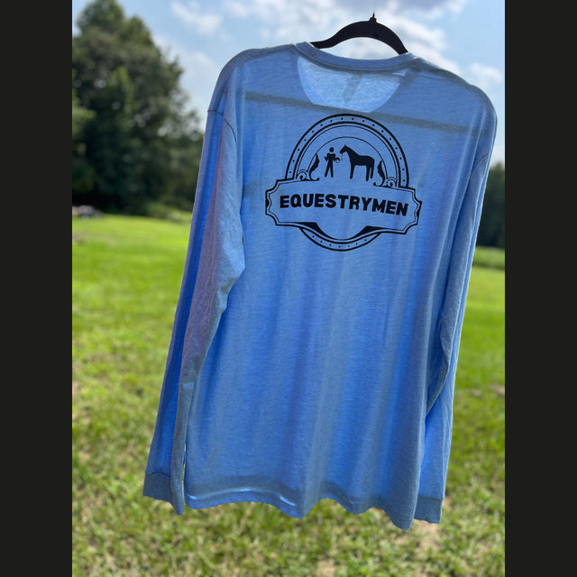 Equestrymen Long Sleeved T-Shirt | Gift for Horse Show Dads, Husbands & Support Crew