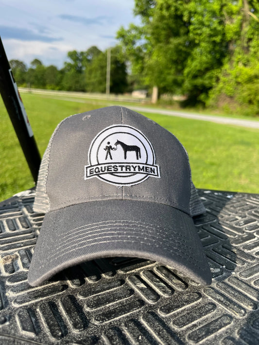 Equestrymen Patch Baseball Hat | Horse Show Dad Hat | Equestrian Supporter Gift